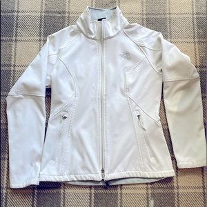 The North Face, Apex Softshell Jacket, sz medium.  Windproof and water resistant